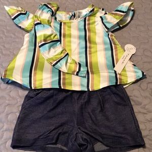 Size 2T Tahari Girl two piece set